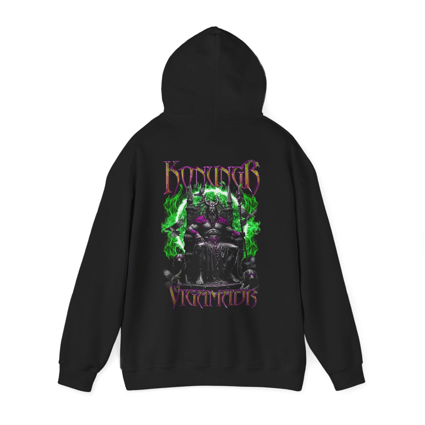 (SEP) GREEN AND PURPLE MAN BLACK