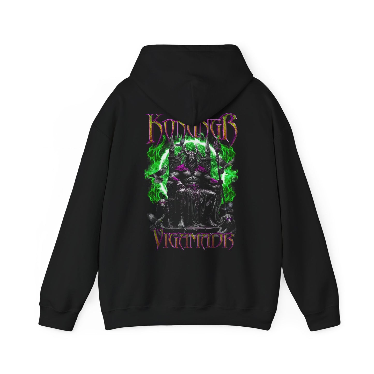(SEP) GREEN AND PURPLE MAN BLACK