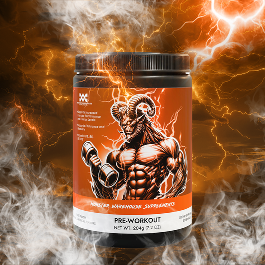 Pre-Workout Supplement, Fruit Punch (204g, 7.1oz)