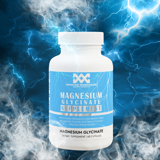 Magnesium Glycinate Supplement (60 Capsules)