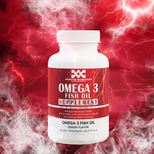 Omega 3 Fish Oil Supplement (60 Softgels)